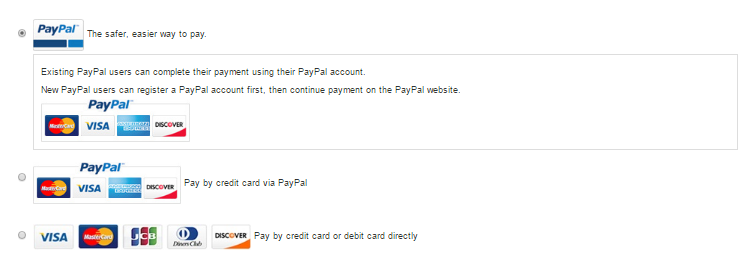 bezahlmethoden Wir empfehlen euch immer per PayPal zu zahlen!