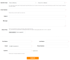 gearbest-support-center-uebersicht Das Ticketsystem von GearBest